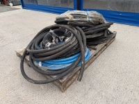 PALLET TO INC. ASSORTED SUCTION HOSES - 12