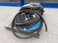 PALLET TO INC. ASSORTED SUCTION HOSES - 13