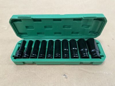 10PC 1/2" DEEP SOCKET SET 10-24mm &nbsp;