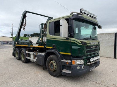 SCANIA P320 26 TON 6x2 MANUAL SKIP LORRY&nbsp;