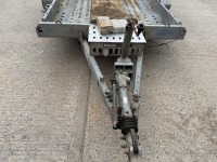 BRIAN JAMES 10FT8' X 5FT10' 3.5 TON TWIN AXLE PLANT TRAILER - 4