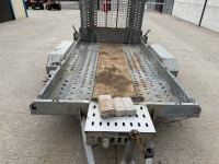 BRIAN JAMES 10FT8' X 5FT10' 3.5 TON TWIN AXLE PLANT TRAILER - 5