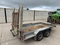 BRIAN JAMES 10FT8' X 5FT10' 3.5 TON TWIN AXLE PLANT TRAILER - 12