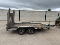 BRIAN JAMES 10FT8' X 5FT10' 3.5 TON TWIN AXLE PLANT TRAILER - 13
