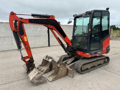 KUBOTA KX027-4 2.7 TON MINI DIGGER