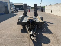 BRIAN JAMES 10FT8' X 6FT10' 3.5 TON TWIN AXLE PLANT TRAILER - 3