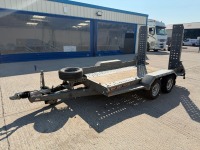 BRIAN JAMES 10FT8' X 6FT10' 3.5 TON TWIN AXLE PLANT TRAILER - 5
