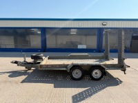 BRIAN JAMES 10FT8' X 6FT10' 3.5 TON TWIN AXLE PLANT TRAILER - 7