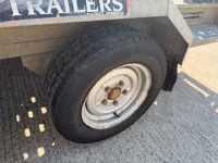 BRIAN JAMES 10FT8' X 6FT10' 3.5 TON TWIN AXLE PLANT TRAILER - 9