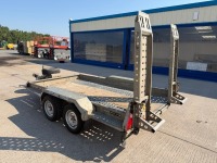 BRIAN JAMES 10FT8' X 6FT10' 3.5 TON TWIN AXLE PLANT TRAILER - 10