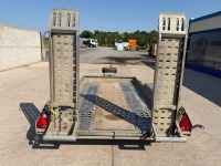 BRIAN JAMES 10FT8' X 6FT10' 3.5 TON TWIN AXLE PLANT TRAILER - 11