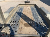 BRIAN JAMES 10FT8' X 6FT10' 3.5 TON TWIN AXLE PLANT TRAILER - 12