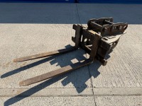 DROMORE FORKS ATTACHMENT TO SUIT 10-14 TON EXCAVATOR&nbsp; - 4