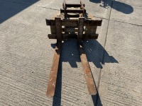 DROMORE PALLET FORKS ATTACHMENT TO SUIT 10-14 TON EXCAVATOR&nbsp; - 2
