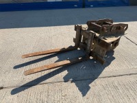 DROMORE PALLET FORKS ATTACHMENT TO SUIT 10-14 TON EXCAVATOR&nbsp; - 3