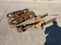 DROMORE PALLET FORKS ATTACHMENT TO SUIT 10-14 TON EXCAVATOR&nbsp; - 7