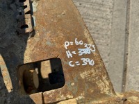 DROMORE PALLET FORKS ATTACHMENT TO SUIT 10-14 TON EXCAVATOR&nbsp; - 10