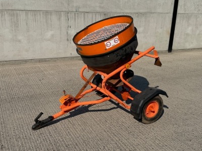 FUJI SINGLE AXLE TOWABLE SEED SOWER