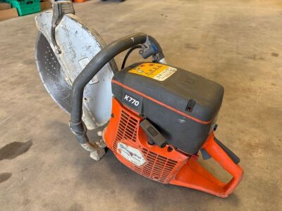 HUSQVARNA K770 PETROL CONCRETE SAW