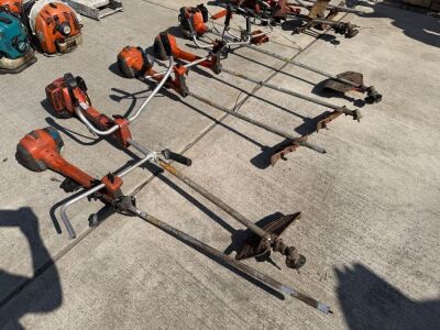 APPROX. 5No ASSORTED PETROL STRIMMERS & PARTS&nbsp;