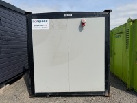 APPROX. 16ft x 8ft STEEL CLAD SHOWER BLOCK&nbsp; - 3