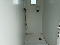 APPROX. 16ft x 8ft STEEL CLAD SHOWER BLOCK&nbsp; - 16