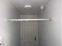APPROX. 16ft x 8ft STEEL CLAD SHOWER BLOCK&nbsp; - 23