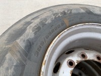 3No. 385/65R22.5 PART WORN TYRES & 10 STUD RIMS - 3
