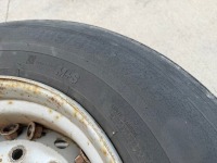3No. 385/65R22.5 PART WORN TYRES & 10 STUD RIMS - 4