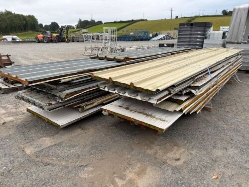 APPROX. 20No. ASSORTED LENGTHS OF INSULATED CLADDING