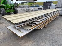 APPROX. 20No. ASSORTED LENGTHS OF INSULATED CLADDING - 7