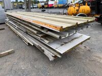APPROX. 20No. ASSORTED LENGTHS OF INSULATED CLADDING - 9