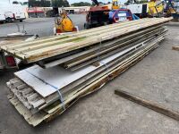APPROX. 20No. ASSORTED LENGTHS OF INSULATED CLADDING - 10