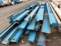 LARGE SELECTION OF ASSORTED LENGHTS HEAVY DUTY STEEL - 6