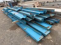 LARGE SELECTION OF ASSORTED LENGHTS HEAVY DUTY STEEL - 8