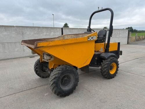 JCB 3 TON STRAIGHT SKIP ROAD LEGAL DUMPER