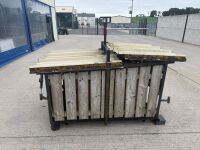 APPROX. 300 LITRE GRAVITY FEED STATIC FUEL BOWSER - 2
