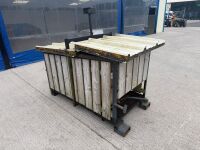 APPROX. 300 LITRE GRAVITY FEED STATIC FUEL BOWSER - 3