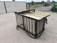 APPROX. 300 LITRE GRAVITY FEED STATIC FUEL BOWSER - 7