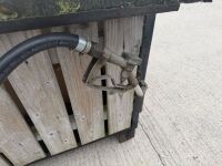 APPROX. 300 LITRE GRAVITY FEED STATIC FUEL BOWSER - 9