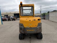 VOLVO EC25 2.5 TON MINI DIGGER - 6