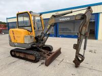VOLVO EC25 2.5 TON MINI DIGGER - 13