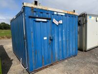 APPROX. 12ft x 10ft ANTI VANDAL TOILET BLOCK