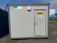 APPROX. 12ft x 10ft STEEL CLAD TOILET BLOCK - 2