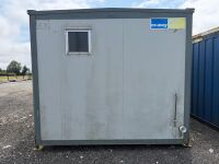 APPROX. 12ft x 10ft STEEL CLAD TOILET BLOCK - 5