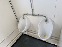 APPROX. 12ft x 10ft STEEL CLAD TOILET BLOCK - 13