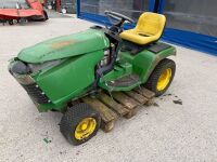 JOHN DEERE GX355 RIDE ON DIESEL LAWNMOWER - 2