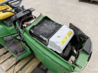 JOHN DEERE GX355 RIDE ON DIESEL LAWNMOWER - 9