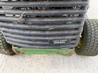 JOHN DEERE GX355 RIDE ON DIESEL LAWNMOWER - 5