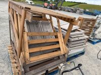 ASSORTED WOODEN DISPLAY STANDS - 2